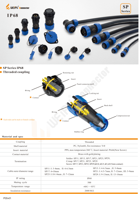 WEIPU SP13 Series